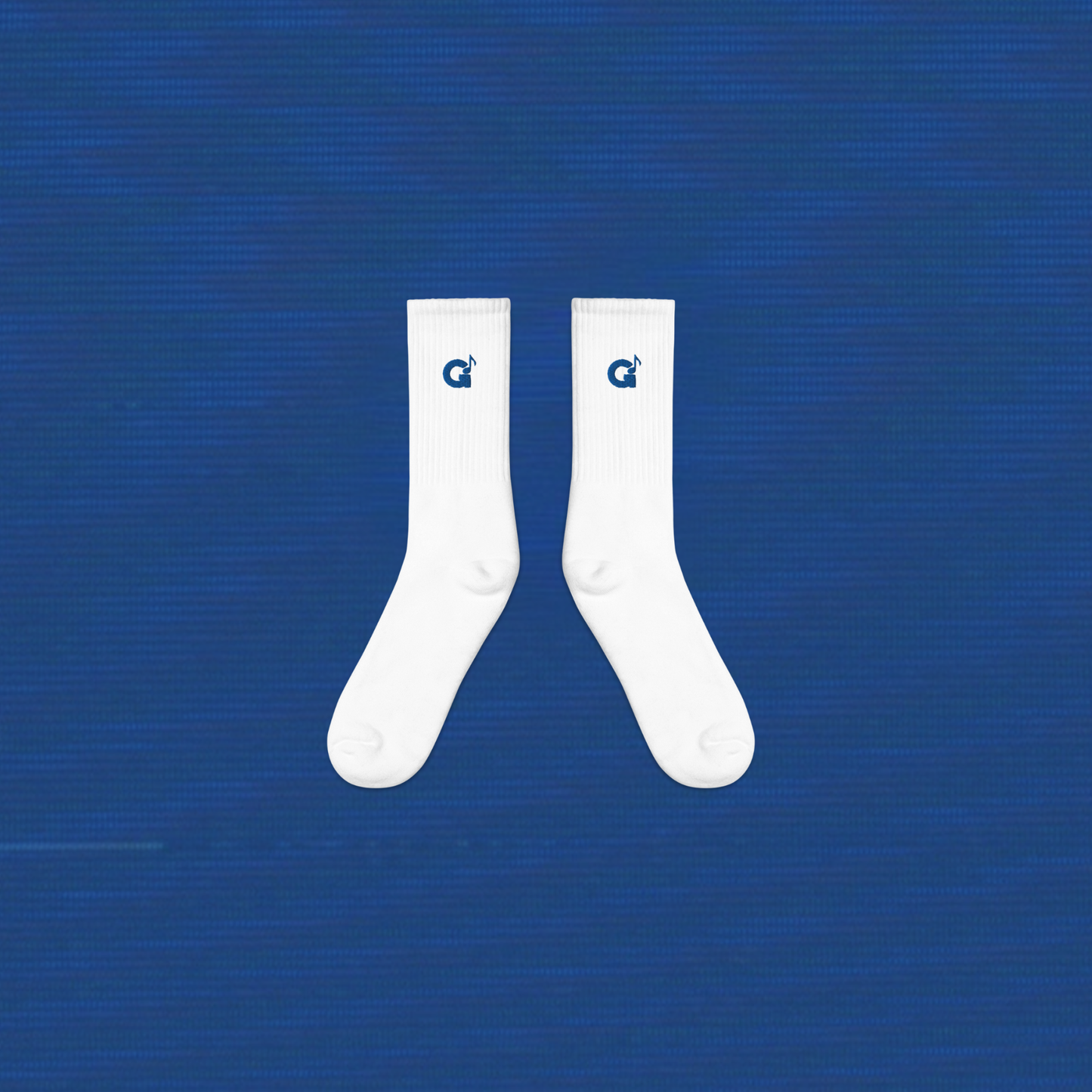Logo Embroidered Socks