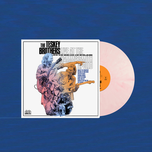 The Teskey Brothers Live at the Hammersmith Apollo - Limited Edition Watermelon Cream Vinyl LP