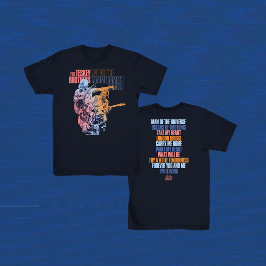 The Teskey Brothers: Live at the Hammersmith Apollo Navy T-Shirt