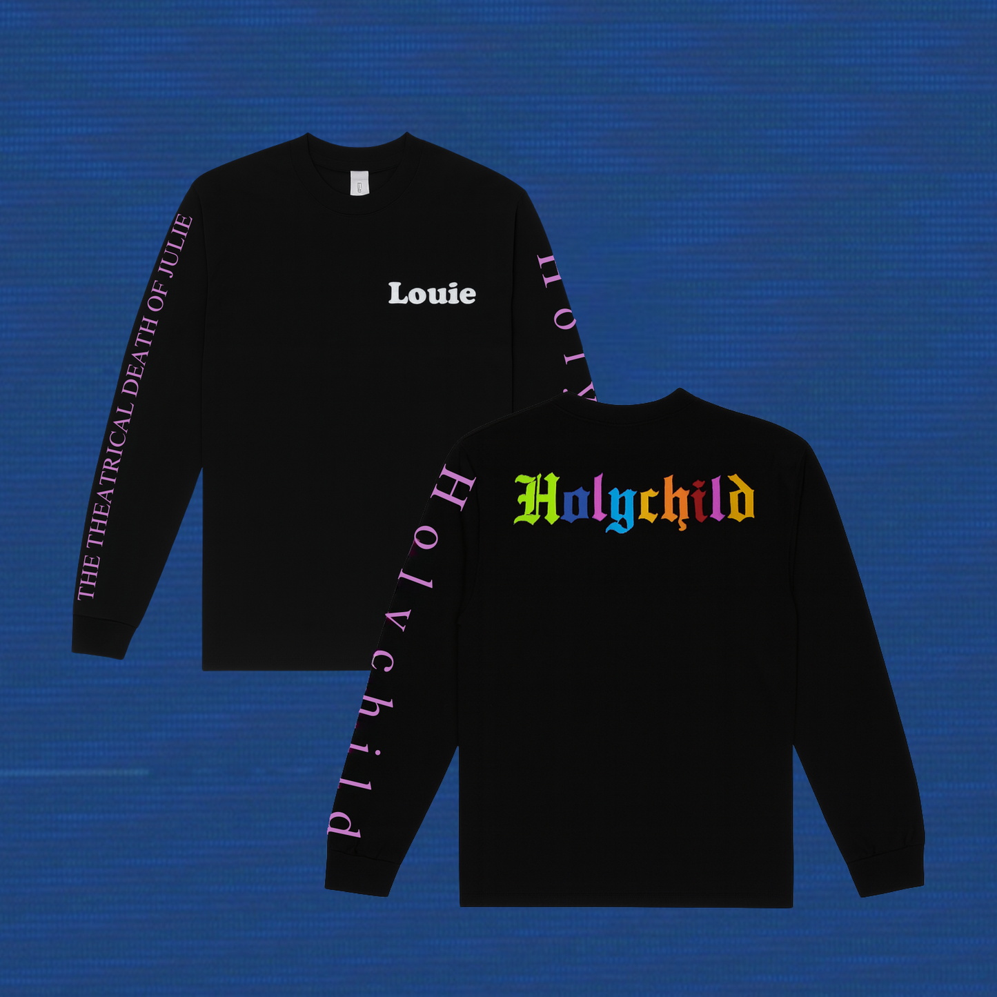HOLYCHILD: Louie Black Long Sleeve T-Shirt
