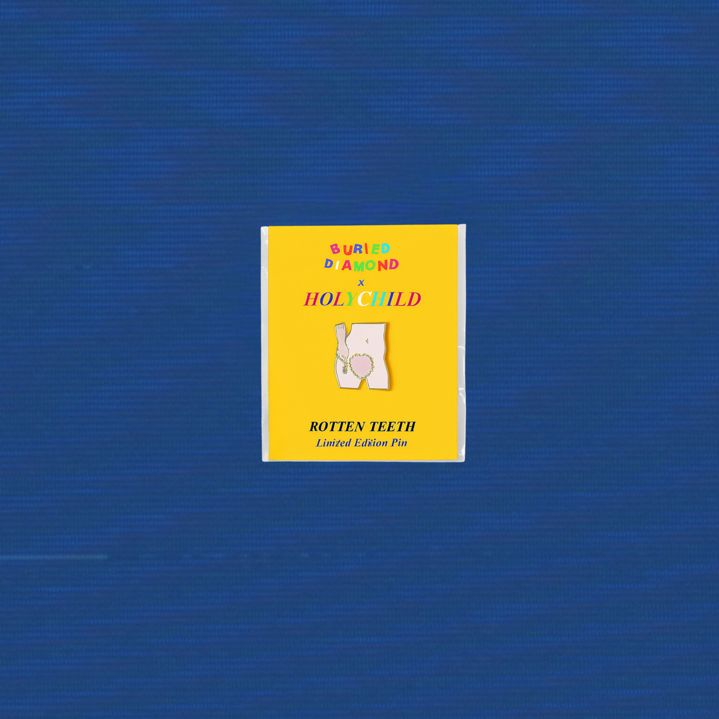 HOLYCHILD: Body Enamel Pin (Buried Diamond Limited Edition Collaboration)