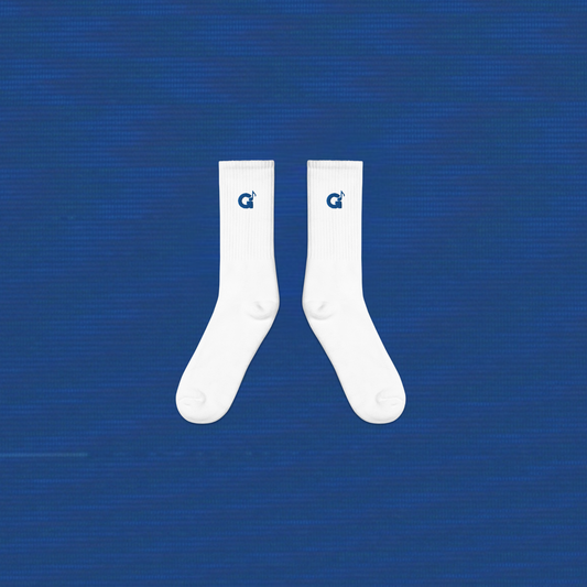 Logo Embroidered Socks