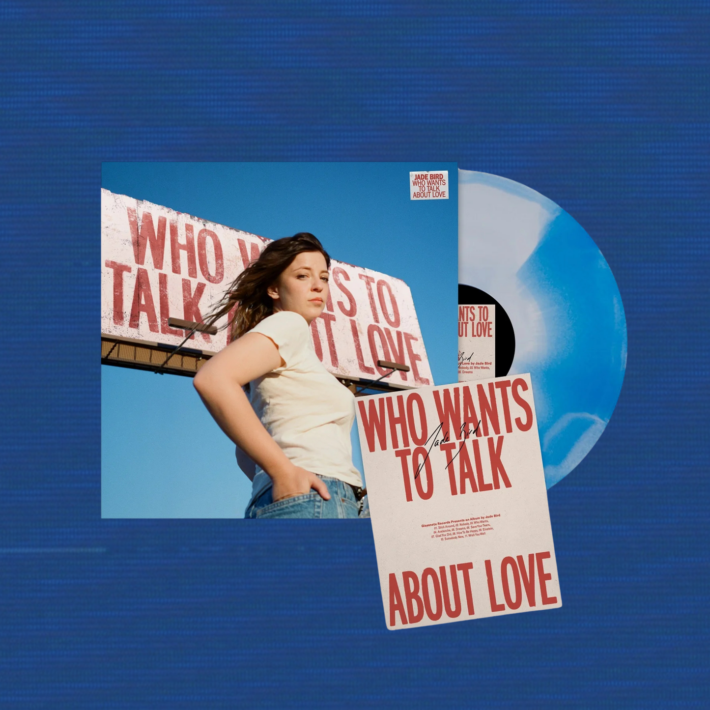 Jade Bird: Who Wants to Talk About Love - D2C Exclusive Sky (Signed) Vinyl LP