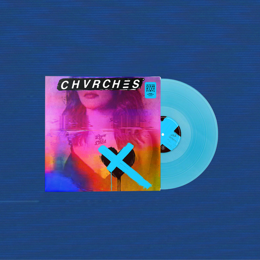 CHVRCHES: Love Is Dead - Clear Blue Vinyl LP