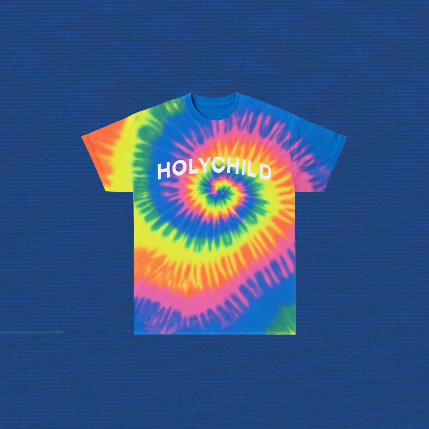 HOLYCHILD: Tie Dye Logo T-Shirt