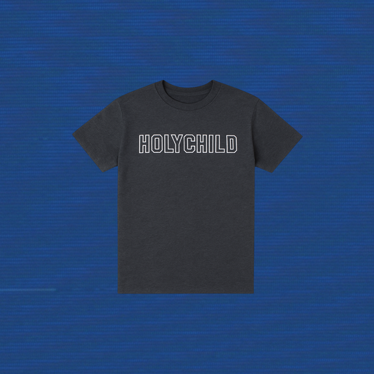 HOLYCHILD: Logo Grey T-Shirt