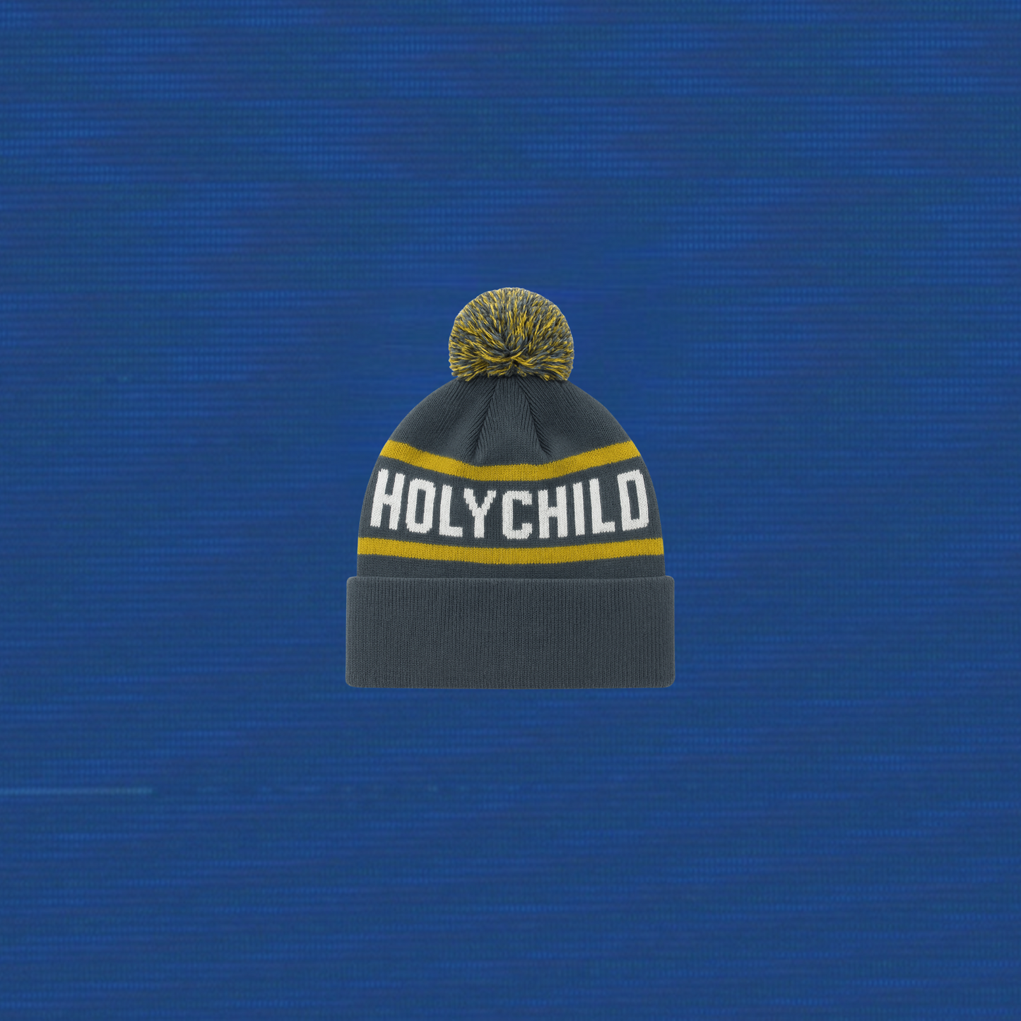 HOLYCHILD: Logo Pompom Beanie