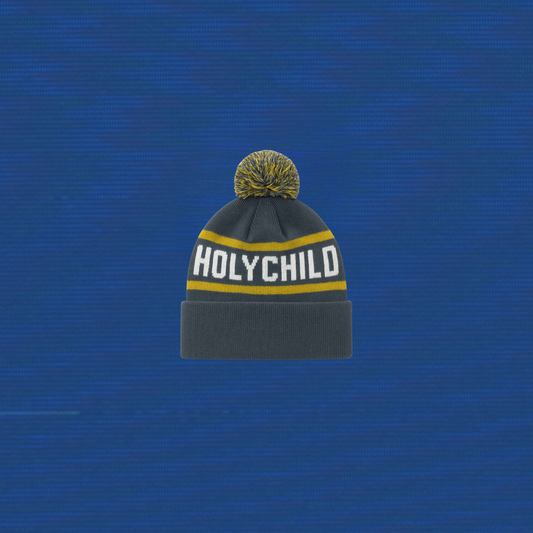 HOLYCHILD: Logo Pompom Beanie
