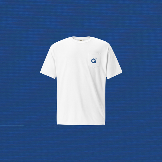 White Pocket Logo T-Shirt
