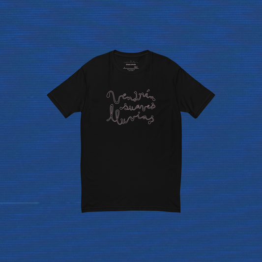 Silvana Estrada: Vendrán Suaves Lluvias Black T-Shirt