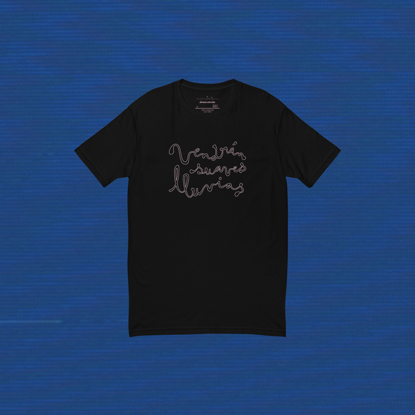 Silvana Estrada: Vendrán Suaves Lluvias Black T-Shirt – Glassnote